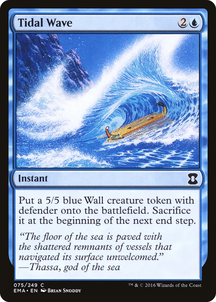 Raz de marée — Eternal Masters — Magic: The Gathering