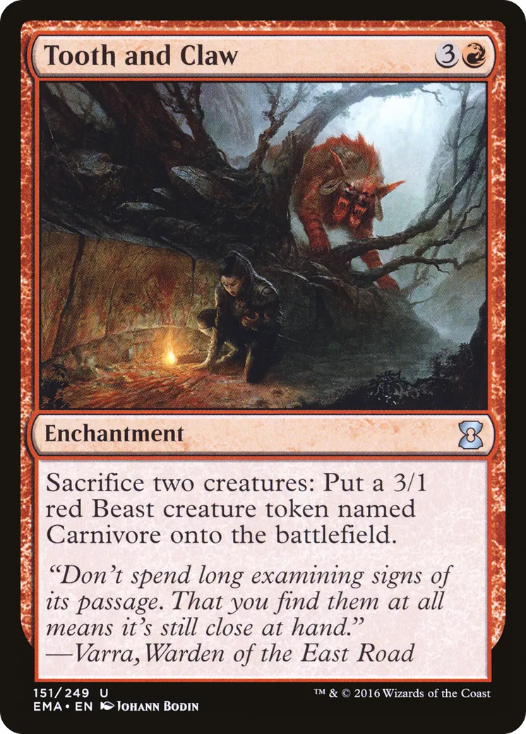 Dent et griffe — Eternal Masters — Magic: The Gathering