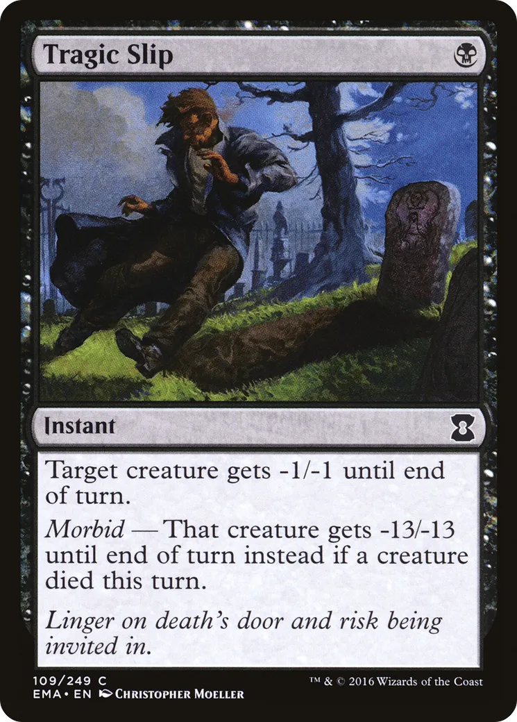Tragic Slip — Eternal Masters — Magic: The Gathering