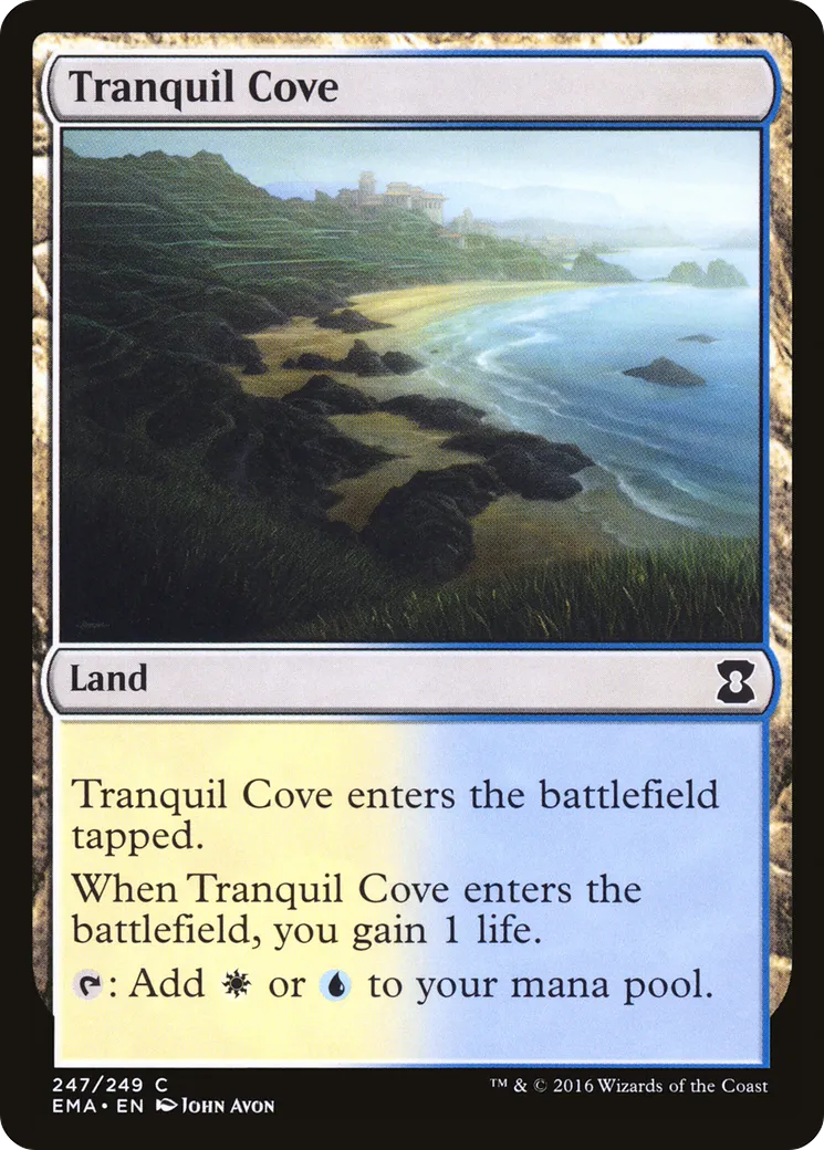 Tranquil Cove — Eternal Masters — Magic: The Gathering