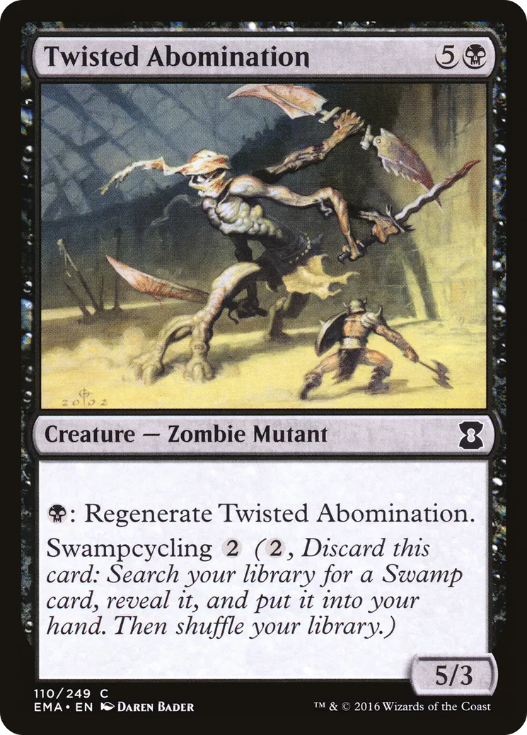 Twisted Abomination — Eternal Masters — Magic: The Gathering