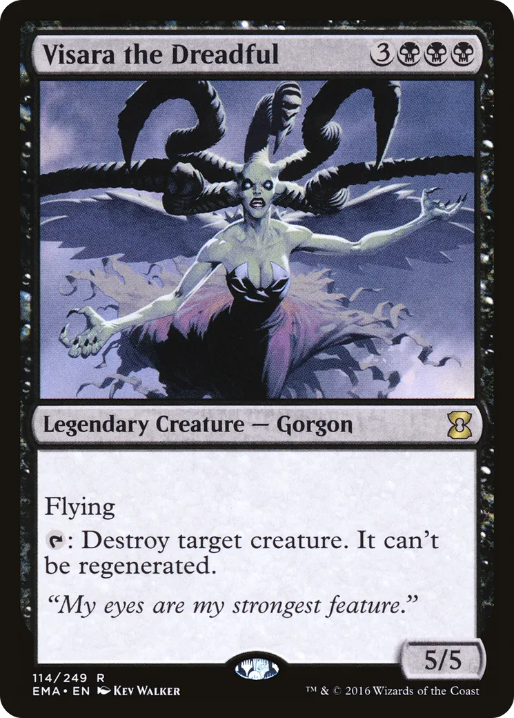 Visara the Dreadful — Eternal Masters — Magic: The Gathering