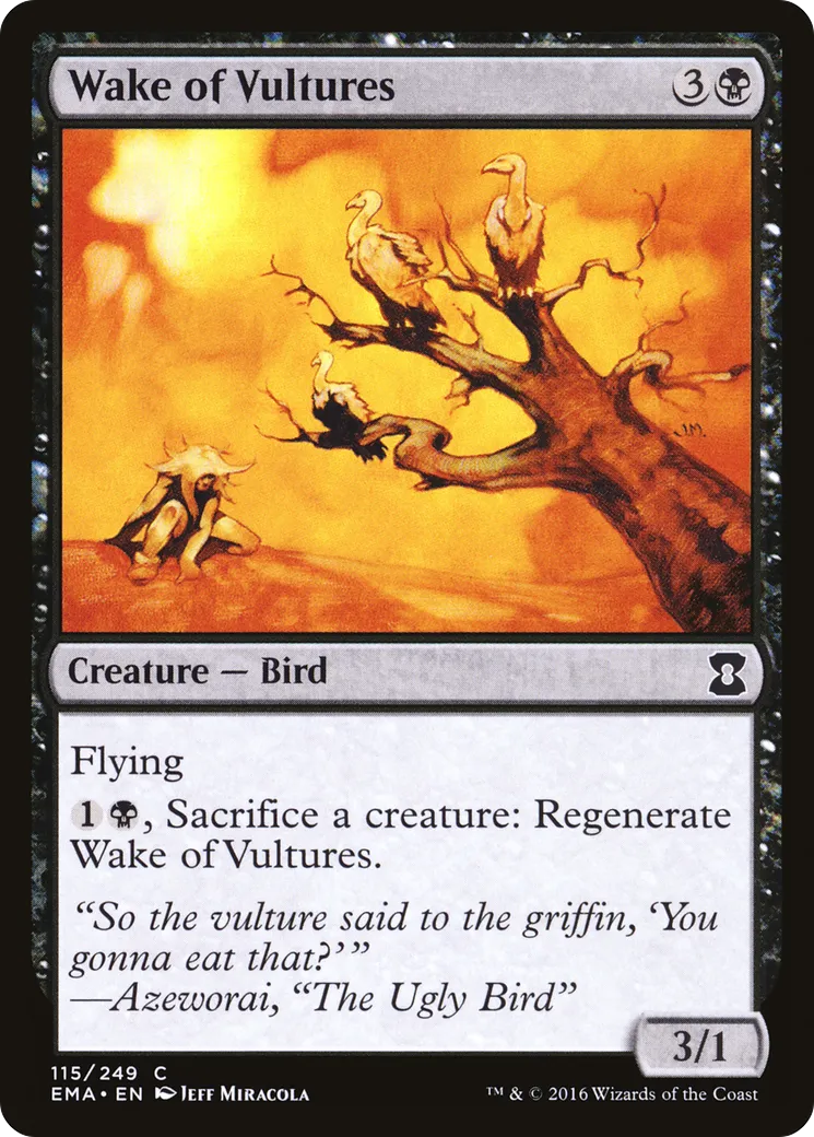 Wake of Vultures from Eternal Masters - Magic: The Gathering