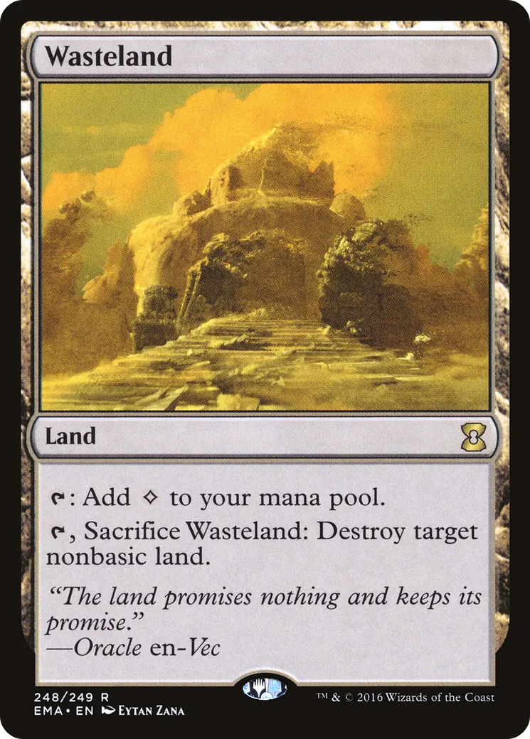 Wasteland — Eternal Masters — Magic: The Gathering