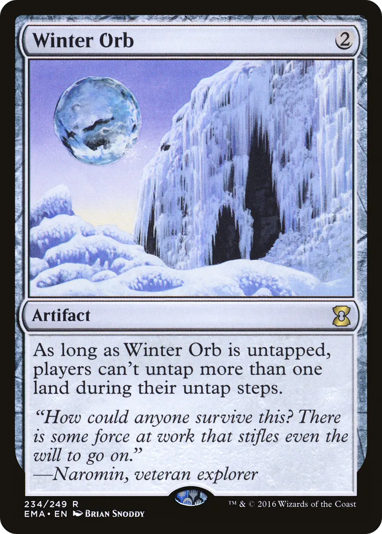 Orbe de l'hiver — Eternal Masters — Magic: The Gathering