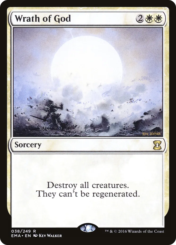 Wrath of God — Eternal Masters — Magic: The Gathering