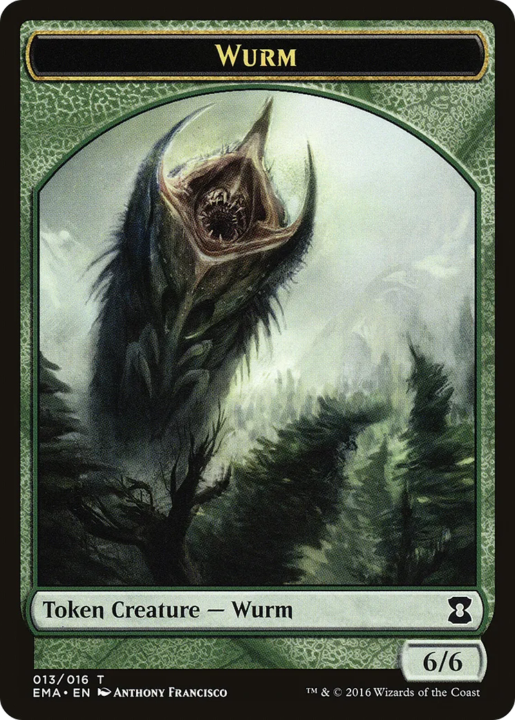 Wurm — Eternal Masters — Magic: The Gathering