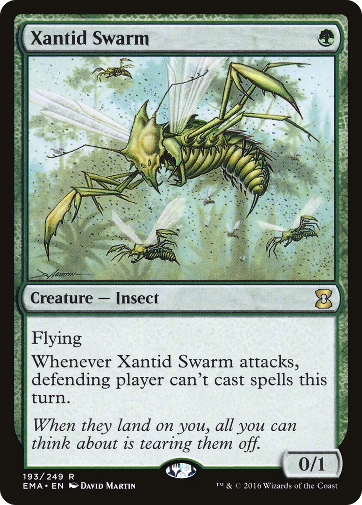 Xantid Swarm — Eternal Masters — Magic: The Gathering