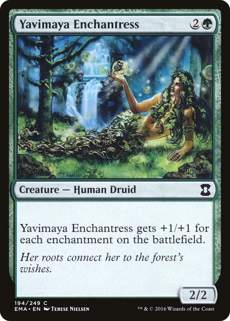 Enchanteresse de la Yavimaya — Eternal Masters — Magic: The Gathering