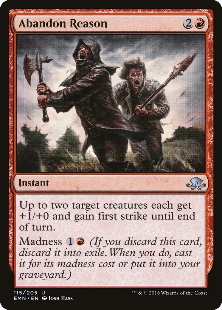 Abandon Reason — Eldritch Moon — Magic: The Gathering