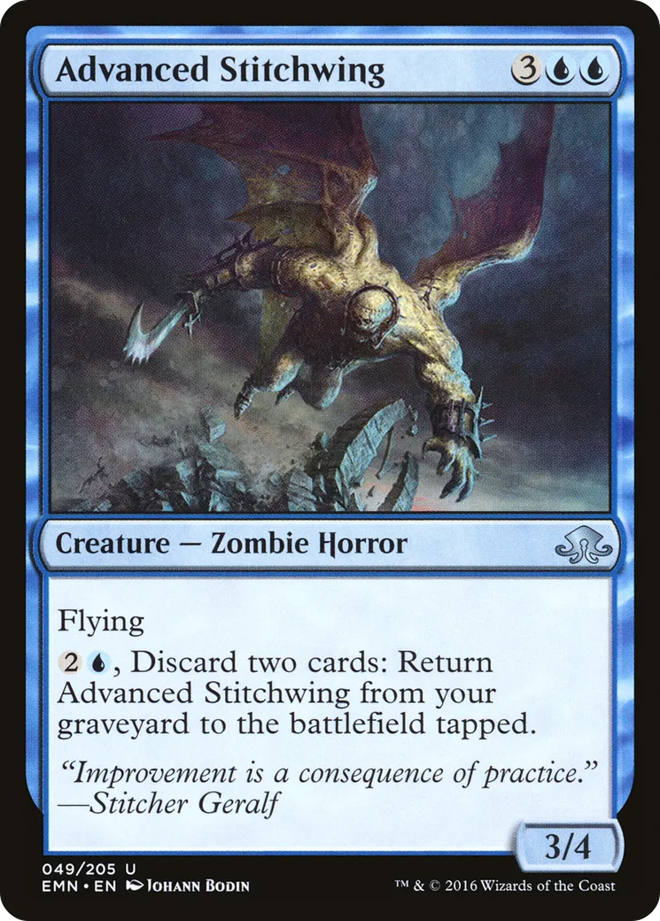 Évolution aux ailes suturées — Eldritch Moon — Magic: The Gathering