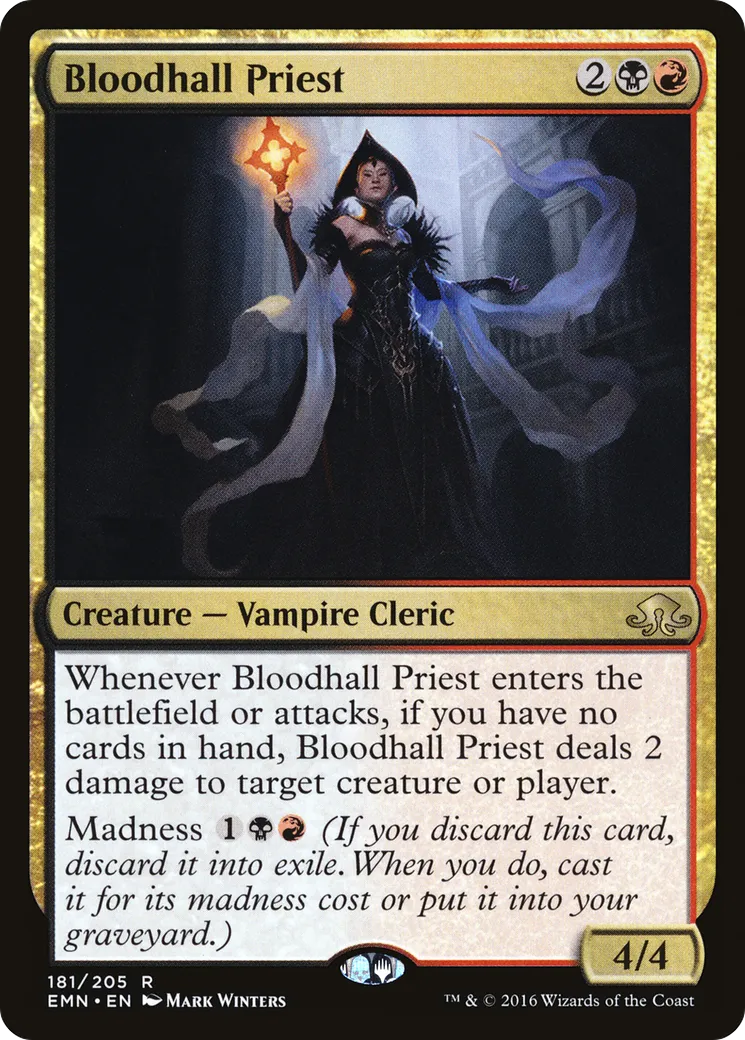 Prêtresse du hall de sang — Eldritch Moon — Magic: The Gathering