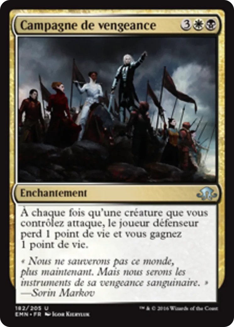 Campagne de vengeance — Eldritch Moon — Magic: The Gathering
