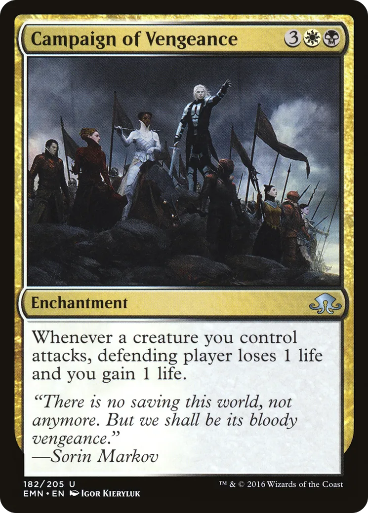 Campaign of Vengeance — Eldritch Moon — Magic: The Gathering