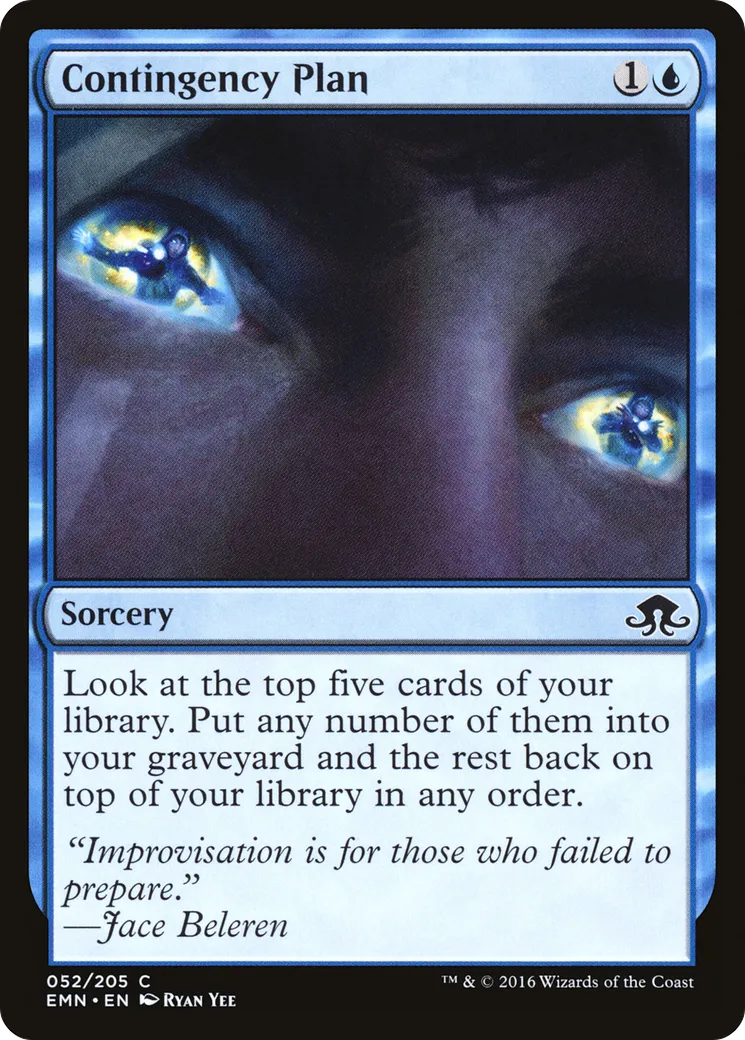 Plan de contingence — Eldritch Moon — Magic: The Gathering