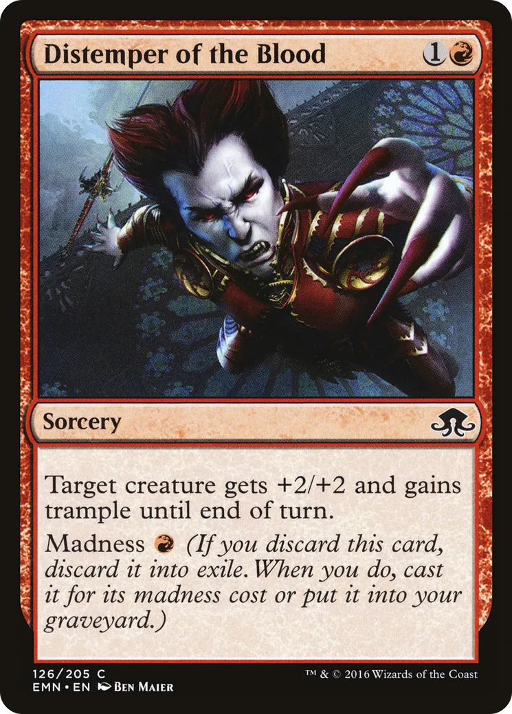 Distemper of the Blood — Eldritch Moon — Magic: The Gathering