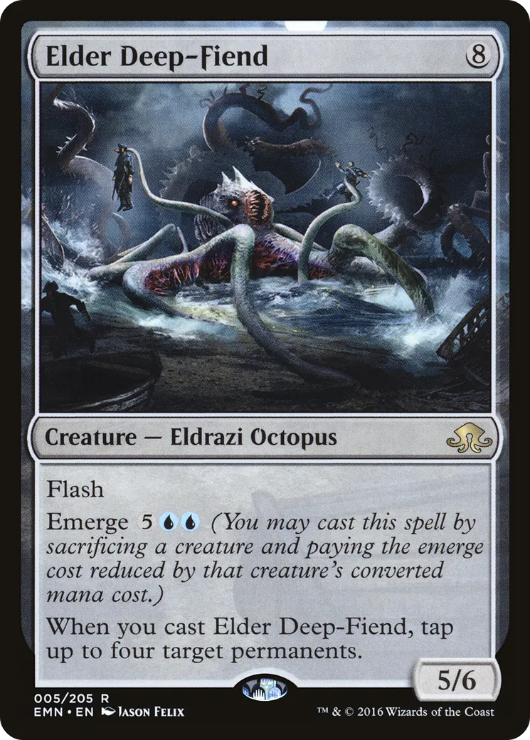 Elder Deep-Fiend — Eldritch Moon — Magic: The Gathering
