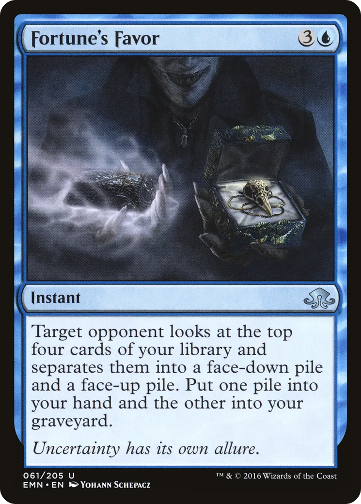 Faveur de la fortune — Eldritch Moon — Magic: The Gathering