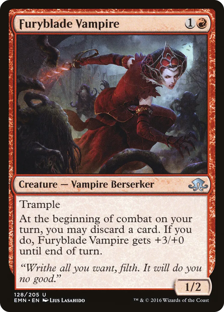 Furyblade Vampire — Eldritch Moon — Magic: The Gathering