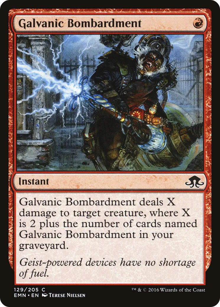 Galvanic Bombardment — Eldritch Moon — Magic: The Gathering