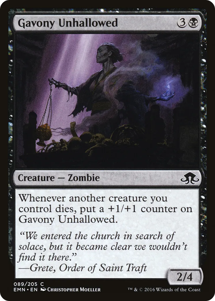 Anathème de Gavonie — Eldritch Moon — Magic: The Gathering