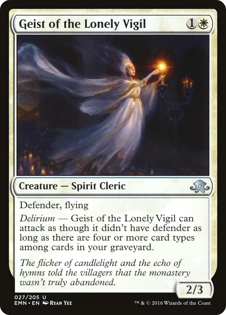 Geist of the Lonely Vigil — Eldritch Moon — Magic: The Gathering