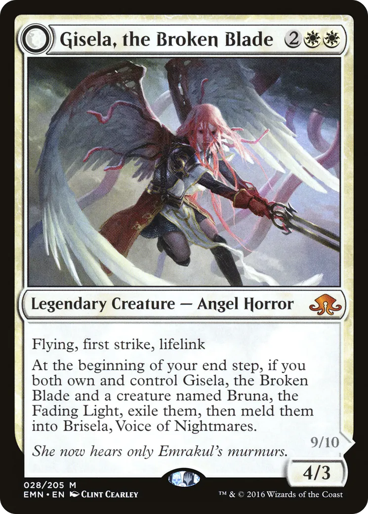 Gisela, the Broken Blade // Brisela, Voice of Nightmares — Eldritch Moon — Magic: The Gathering