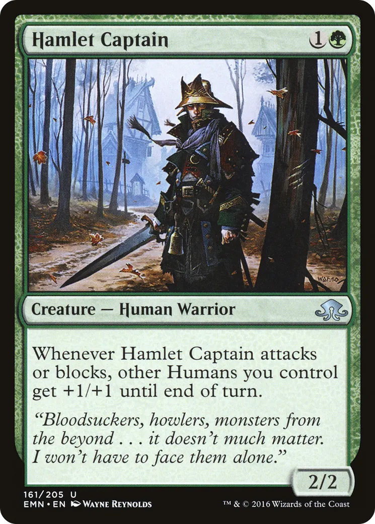 Hamlet Captain — Eldritch Moon — Magic: The Gathering