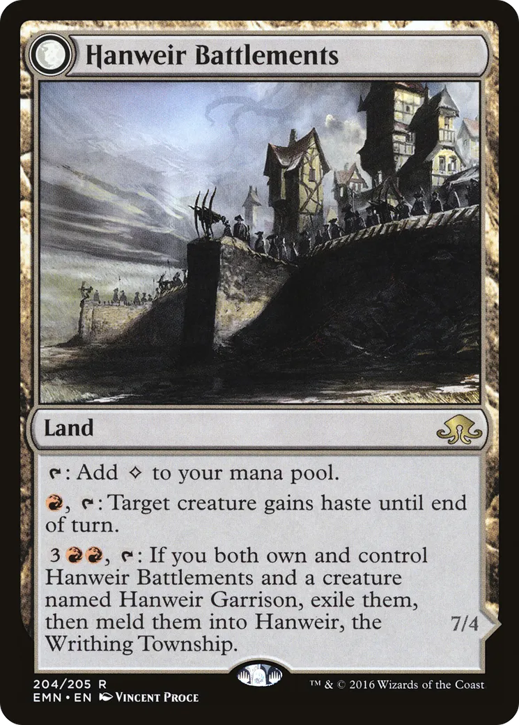 Remparts de Hanweir — Eldritch Moon — Magic: The Gathering