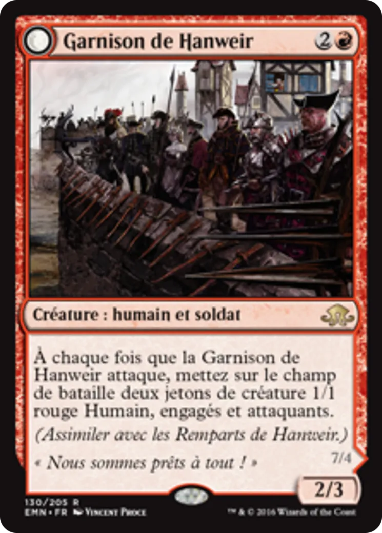 Garnison de Hanweir — Eldritch Moon — Magic: The Gathering