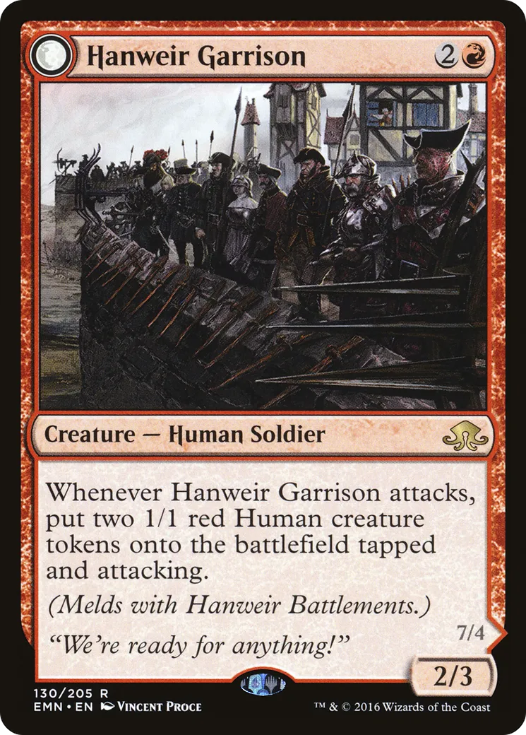 Garnison de Hanweir — Eldritch Moon — Magic: The Gathering