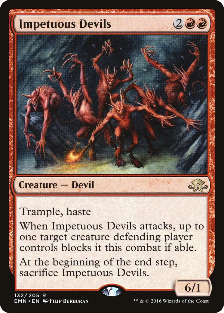 Diables impétueux — Eldritch Moon — Magic: The Gathering