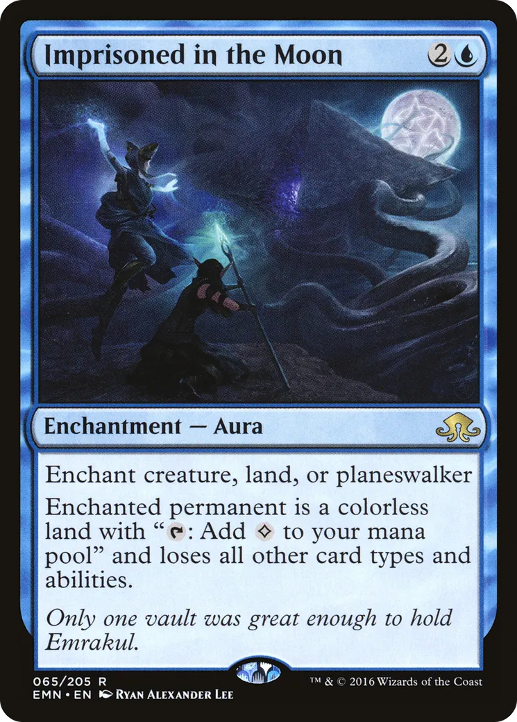 Imprisoned in the Moon — Eldritch Moon — Magic: The Gathering