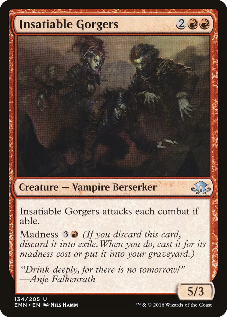 Insatiable Gorgers — Eldritch Moon — Magic: The Gathering