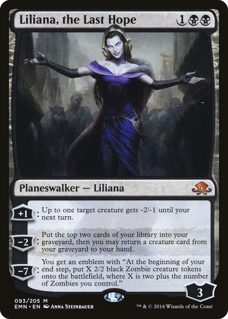 Liliana, the Last Hope — Eldritch Moon — Magic: The Gathering
