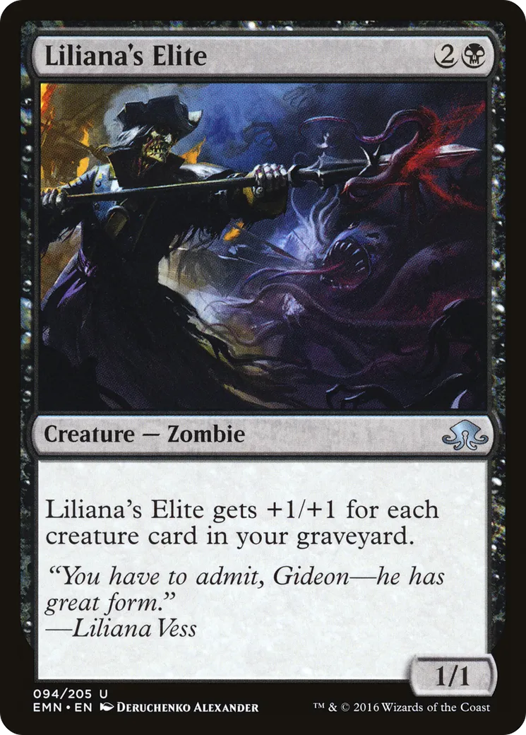 Élite de Liliana — Eldritch Moon — Magic: The Gathering