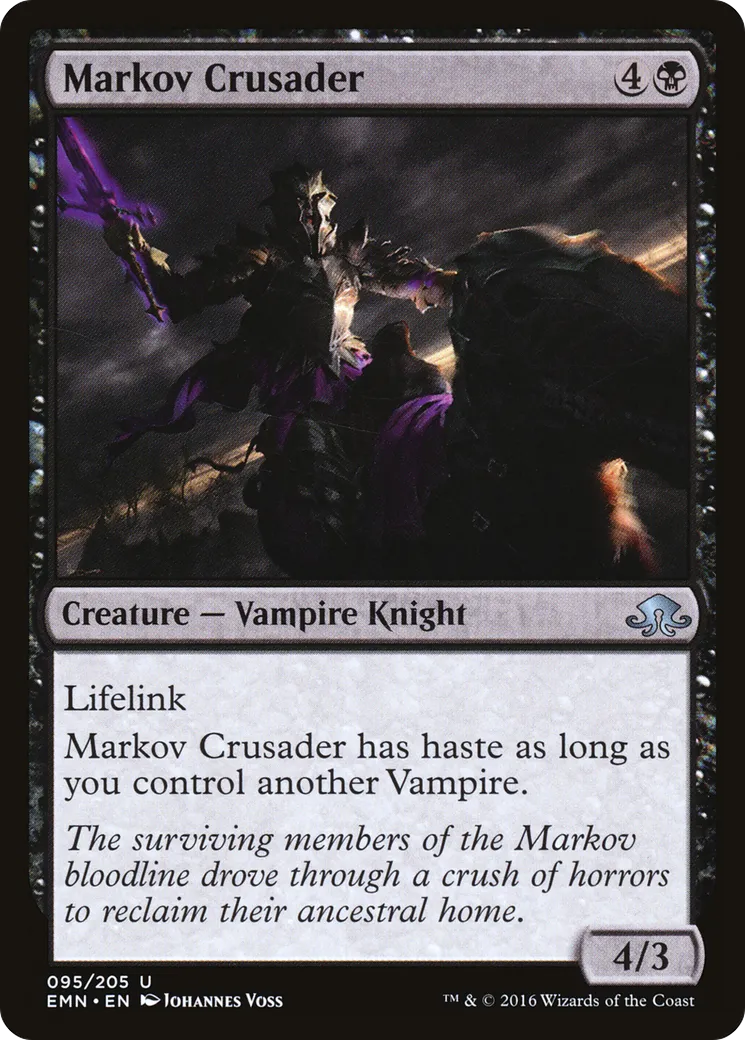 Markov Crusader — Eldritch Moon — Magic: The Gathering