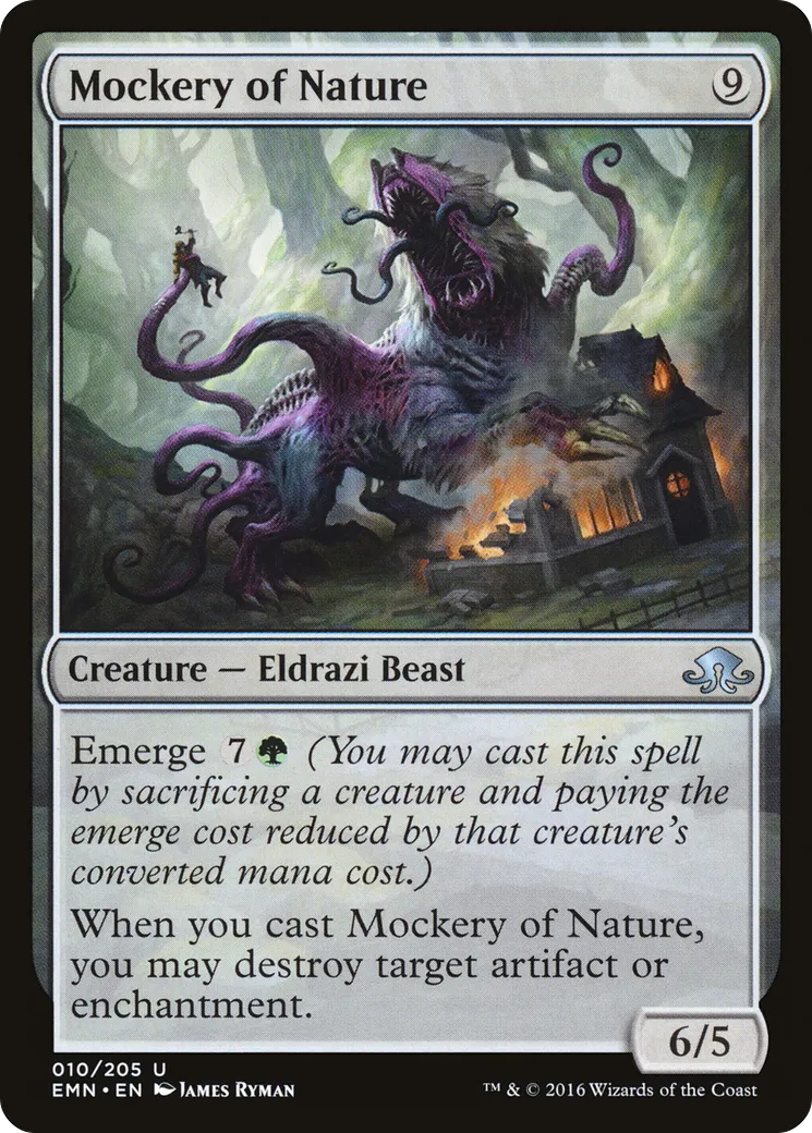 Mockery of Nature — Eldritch Moon — Magic: The Gathering
