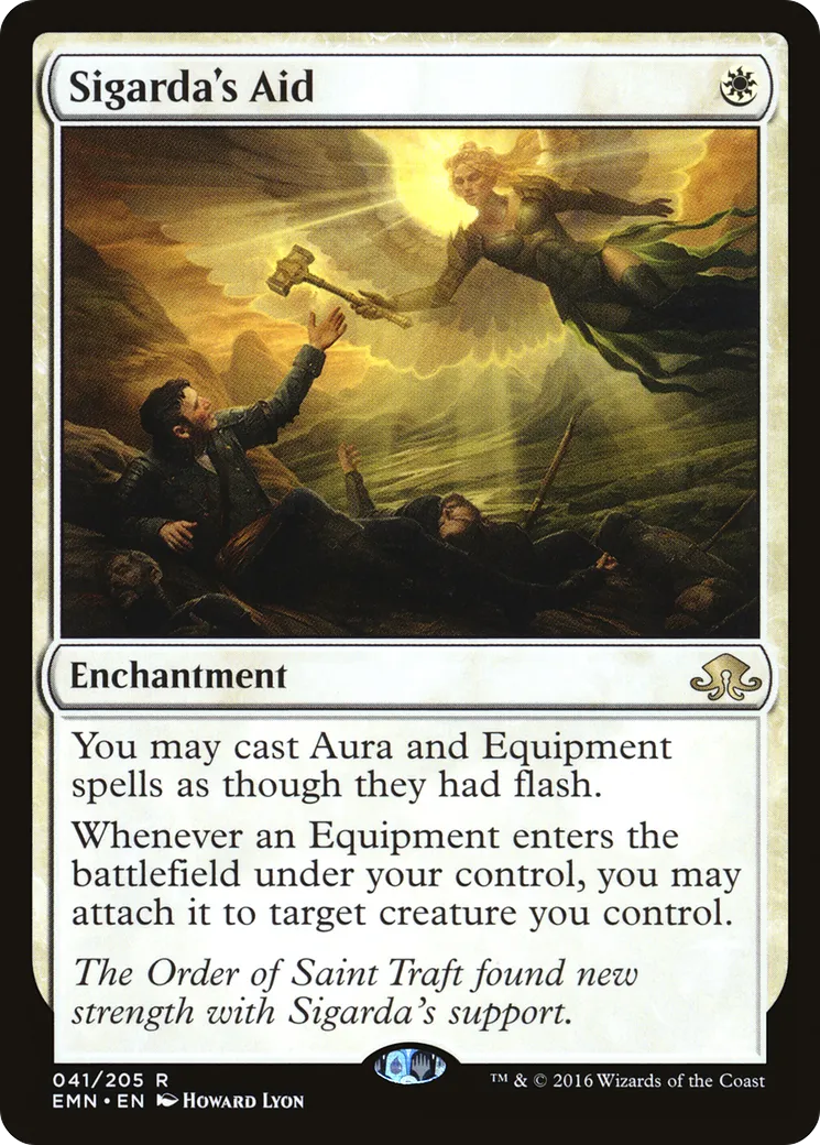 Sigarda's Aid — Eldritch Moon — Magic: The Gathering