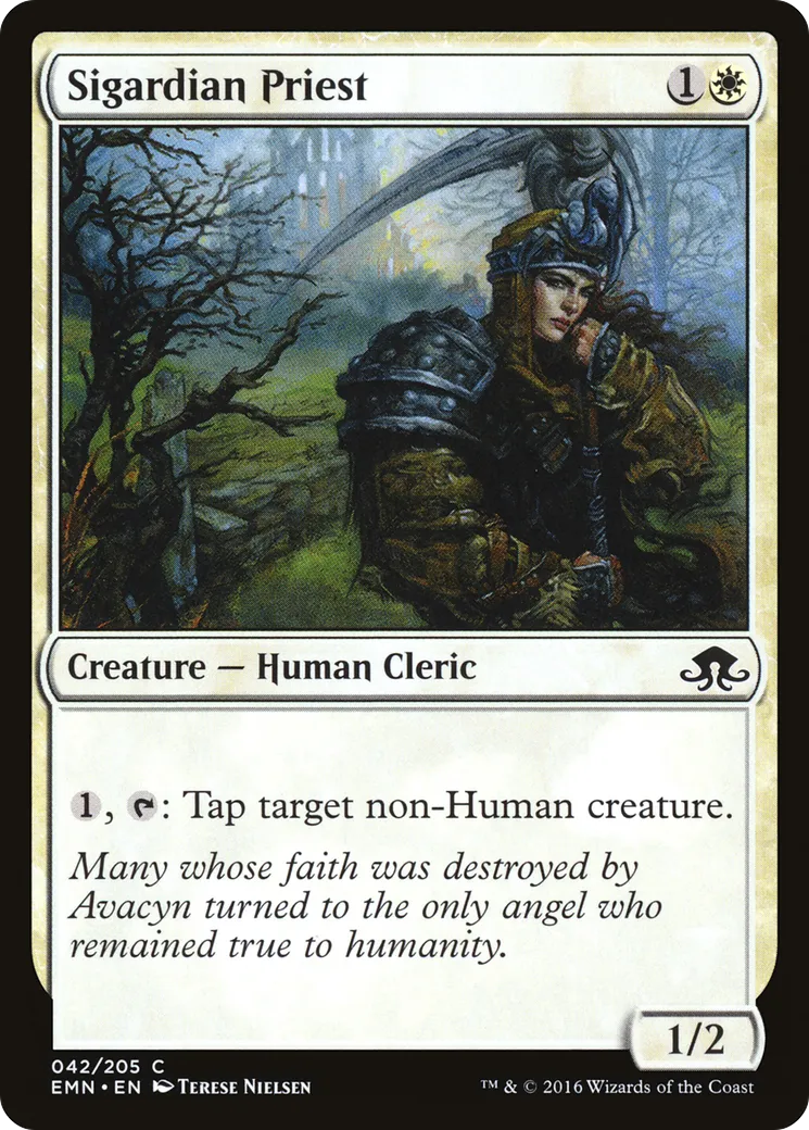 Prêtresse sigardienne — Eldritch Moon — Magic: The Gathering