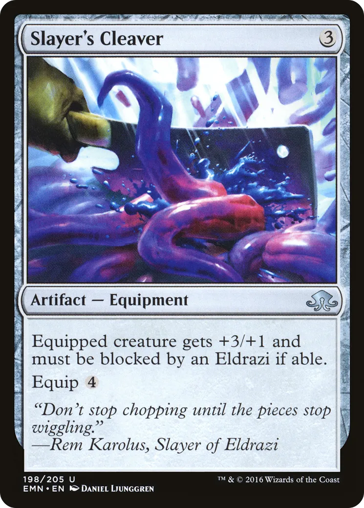 Slayer's Cleaver — Eldritch Moon — Magic: The Gathering