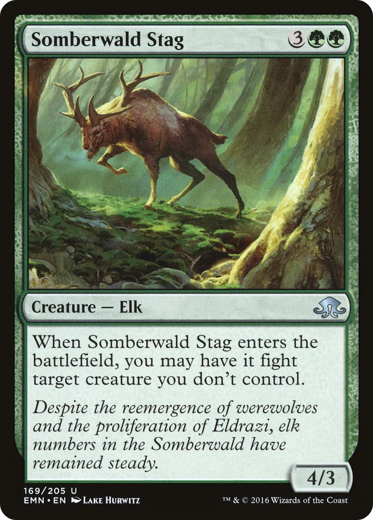 Cerf de Somberwald — Eldritch Moon — Magic: The Gathering