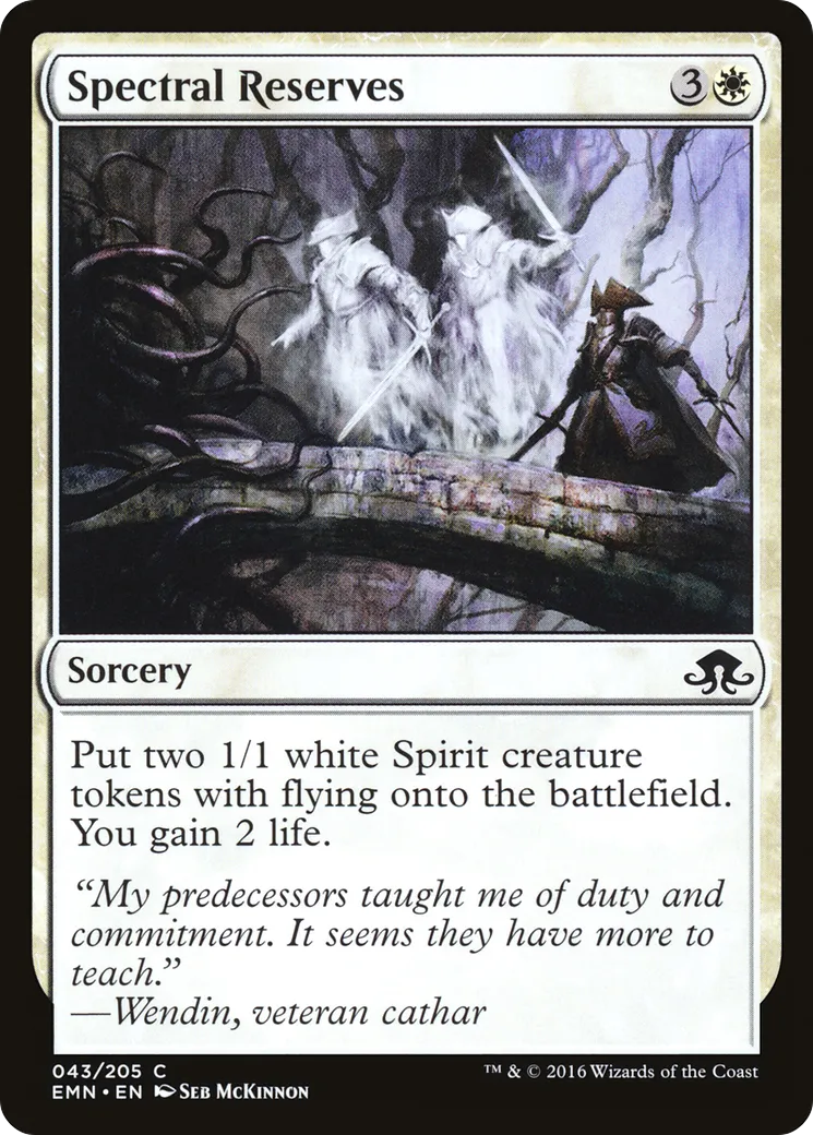 Réserves spectrales — Eldritch Moon — Magic: The Gathering