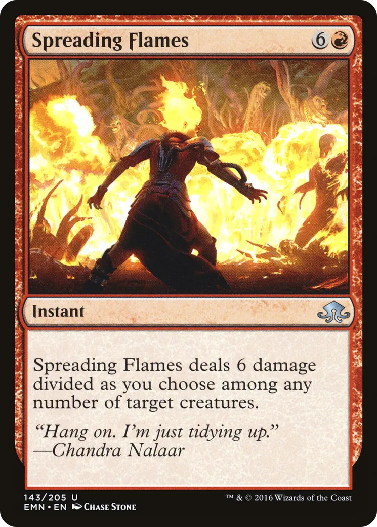 Flammes envahissantes — Eldritch Moon — Magic: The Gathering