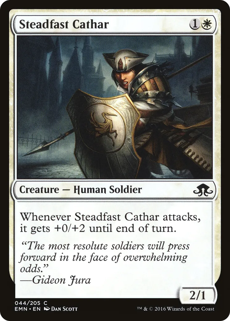 Cathare inébranlable — Eldritch Moon — Magic: The Gathering