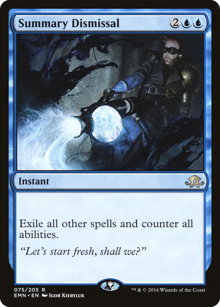 Rejet sommaire — Eldritch Moon — Magic: The Gathering
