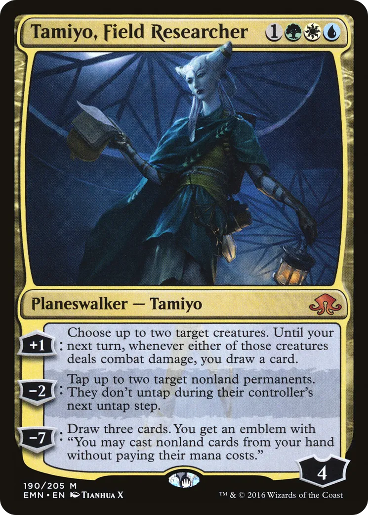 Tamiyo, chercheuse sur le terrain — Eldritch Moon — Magic: The Gathering