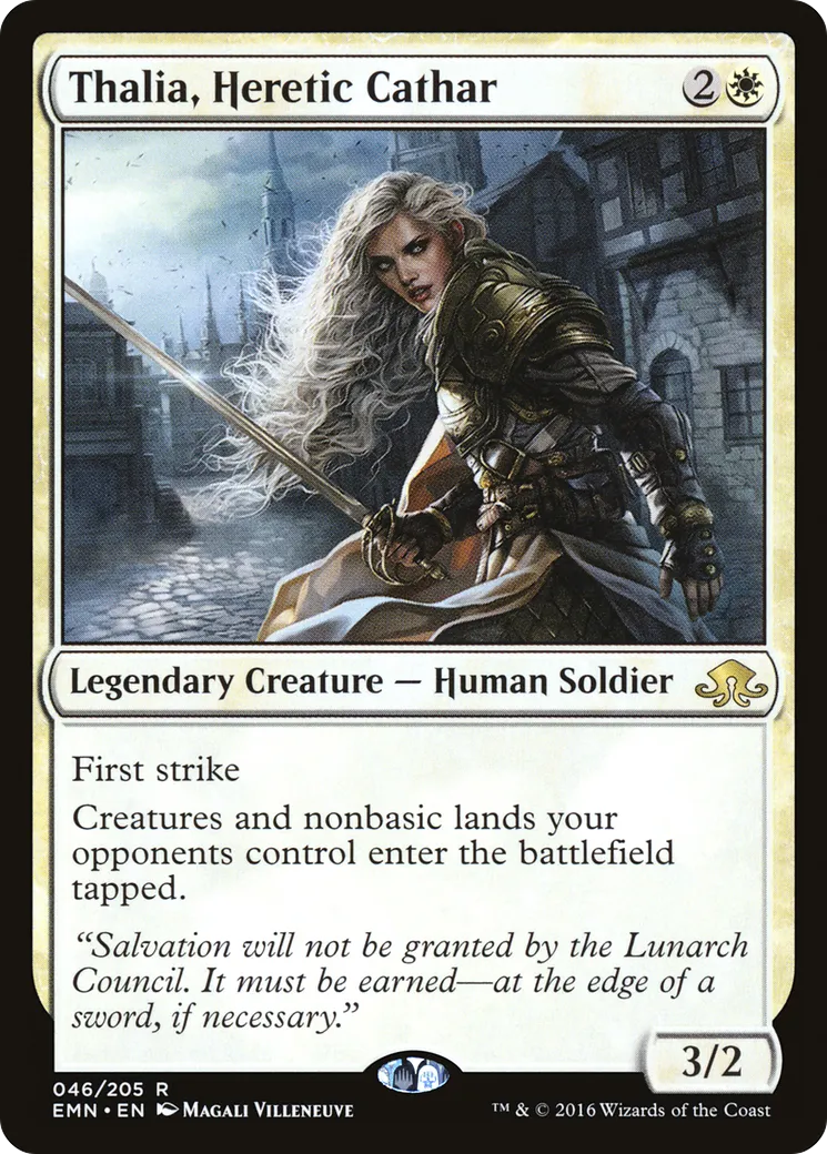 Thalia, cathare hérétique — Eldritch Moon — Magic: The Gathering
