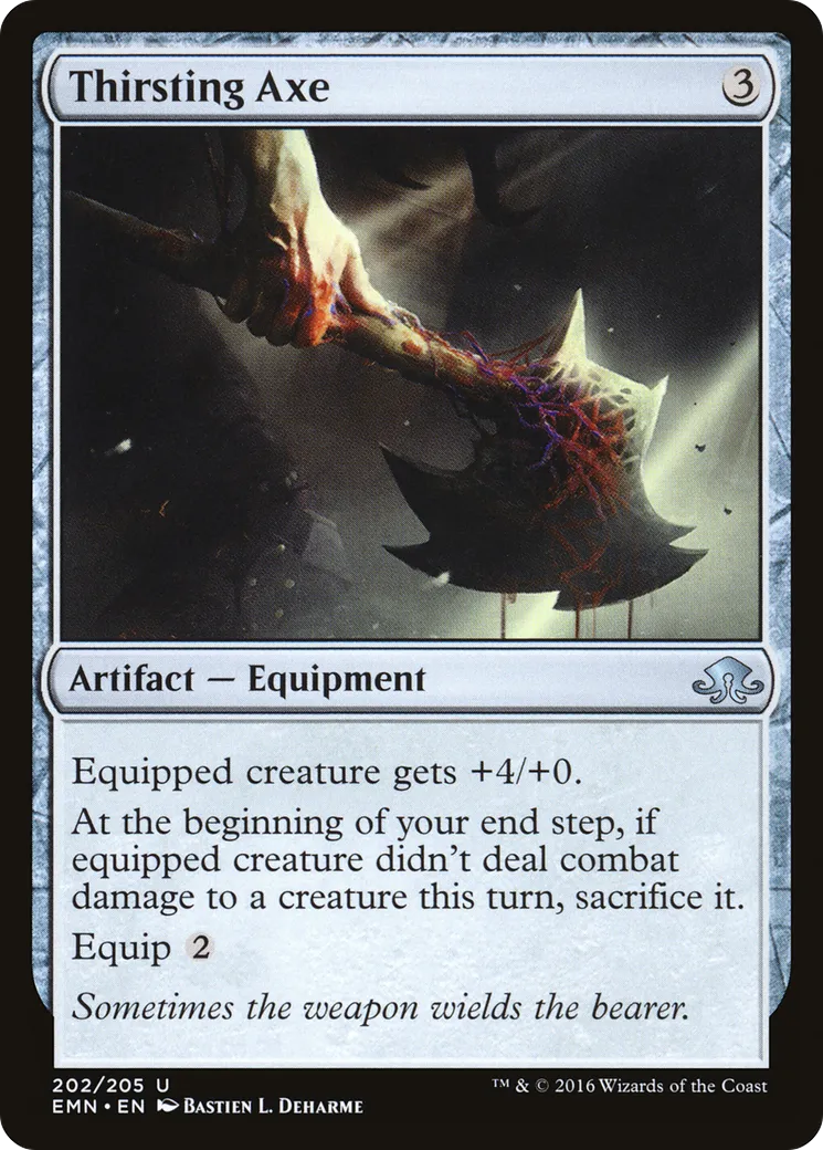 Hache assoiffée — Eldritch Moon — Magic: The Gathering