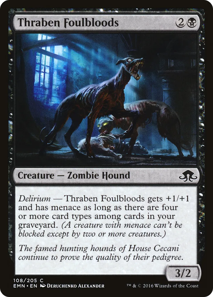 Pue-sangs de Thraben — Eldritch Moon — Magic: The Gathering